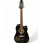 Used Takamine GD30CE-12 Black 12 String Acoustic Electric Guitar