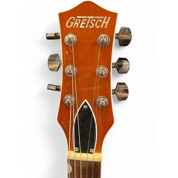 Used 2021 Gretsch Guitars g6128t pe ruo jet  ROUND UP ORANGE Solid Body Electric Guitar