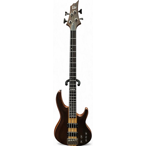 Used ESP LTD B4E Natural Electric Bass Guitar