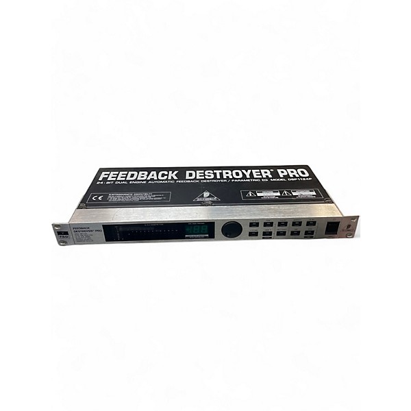 Used Behringer Feedback Destroyer Pro DSP1124P Feedback Suppressor