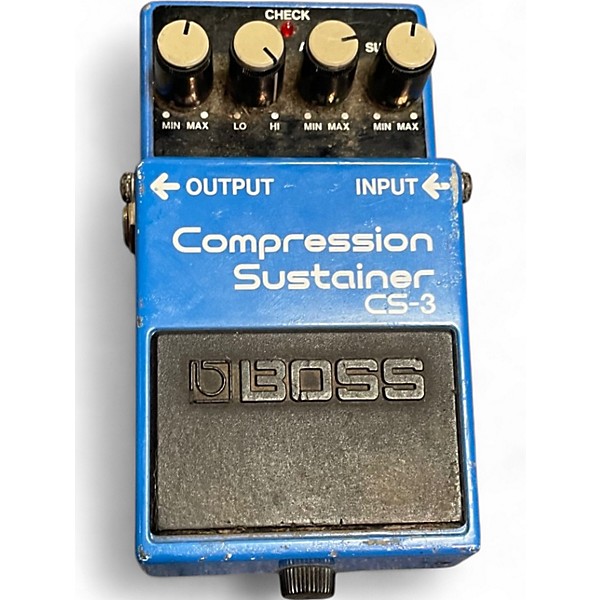 Used BOSS CS3 Compressor Sustainer Effect Pedal