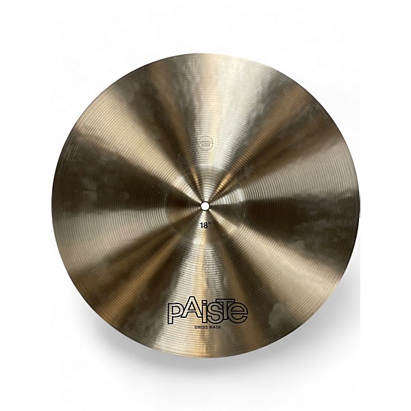 Used Paiste 18in Formula 602 Thin Crash Cymbal