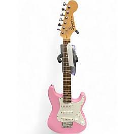 Used Squier Mini Affinity Stratocaster Shell Pink Electric Guitar