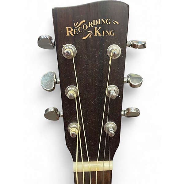 Used Recording King ROS-G9M Natural Acoustic Guitar