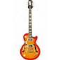 Used Epiphone Les Paul Standard Florentine Pro Vintage Sunburst Hollow Body Electric Guitar thumbnail