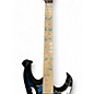 Used Ibanez JEM77P Steve Vai Signature JEM Premium Series BLUE FLORAL PATTERN Solid Body Electric Guitar