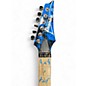 Used Ibanez JEM77P Steve Vai Signature JEM Premium Series BLUE FLORAL PATTERN Solid Body Electric Guitar