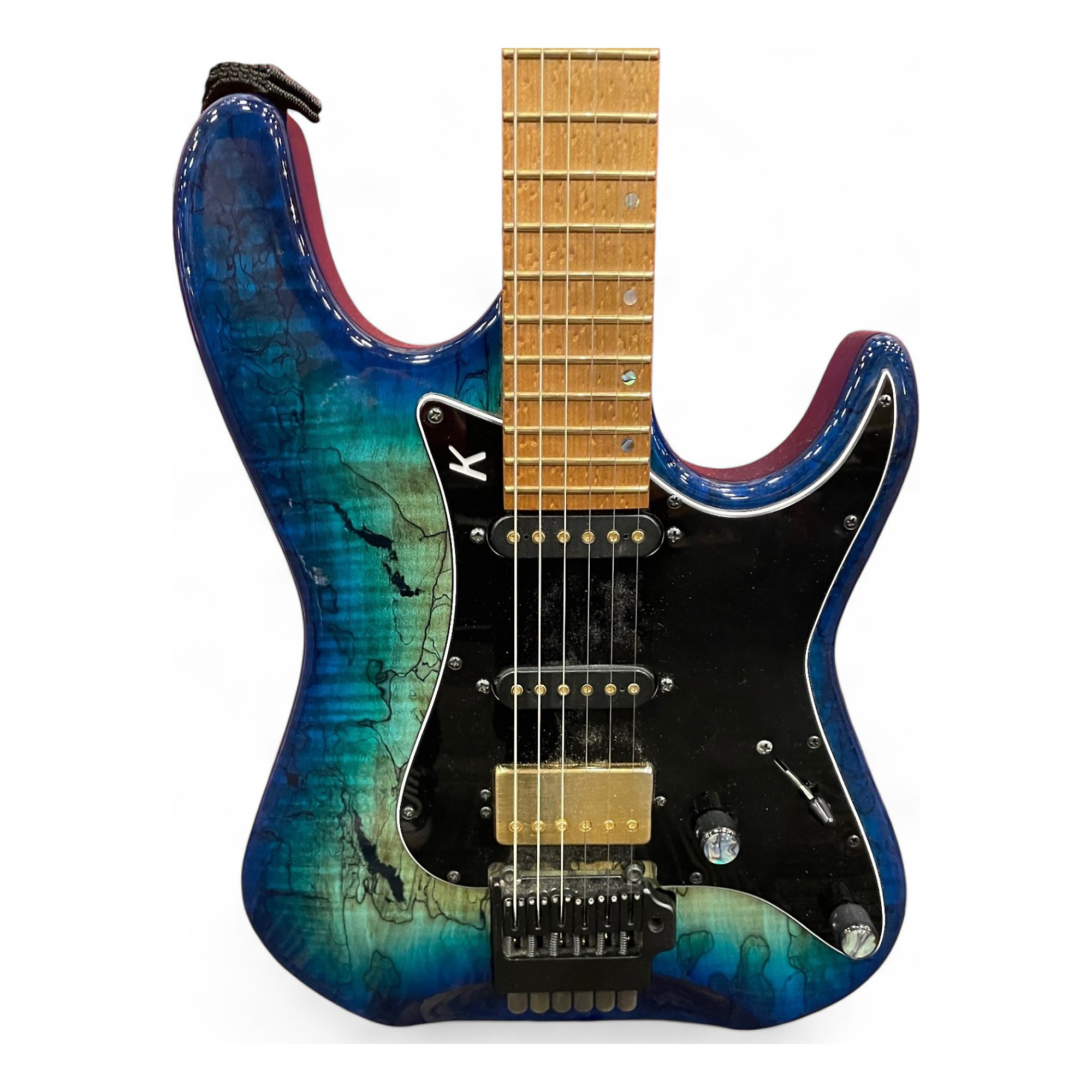 Used Kiesel Guitars DELOS TRANS AQUA BURST Solid Body Electric