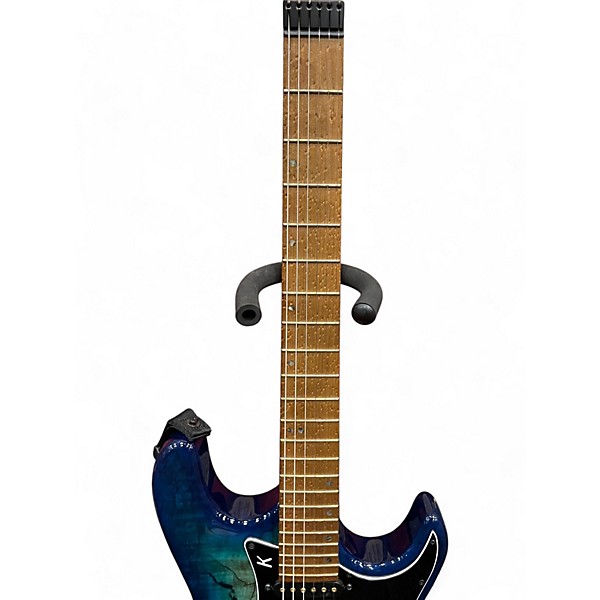 Used Kiesel Guitars DELOS TRANS AQUA BURST Solid Body Electric Guitar