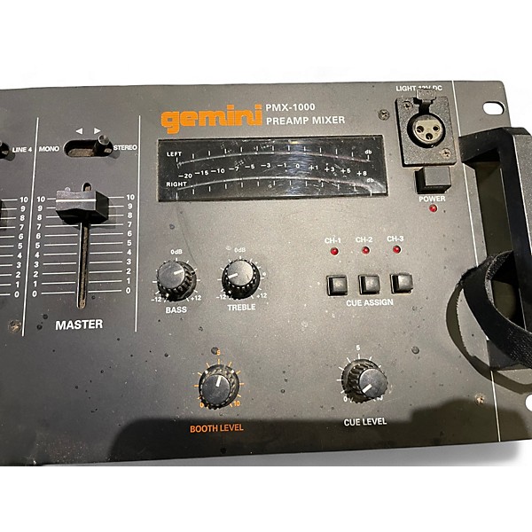 Used Gemini PREAMP PMX-1000 Line Mixer