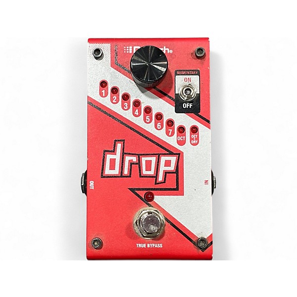 Used DigiTech The Drop Polyphonic Drop Tune Pitch-Shifter Effect Pedal