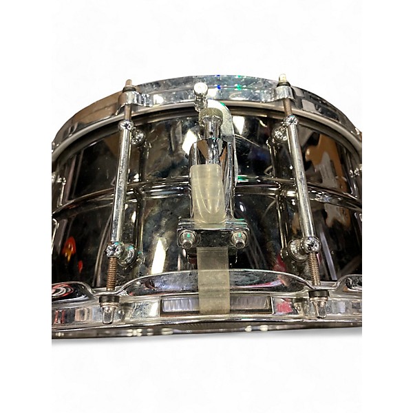 Used Pork Pie 14in BIG BLACK BLACK CHROME Drum