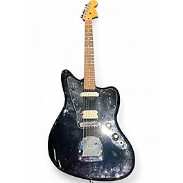 Used 2020 Fender Jaguar Black Solid Body Electric Guitar