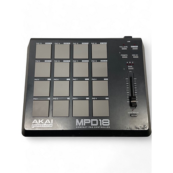 Used Akai Professional MPD18 MIDI Controller