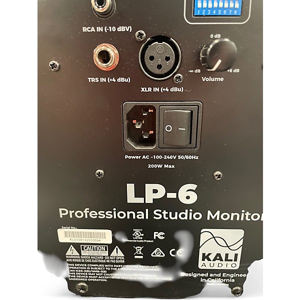 Used Kali Audio LP-6 Powered Monitor