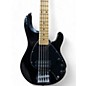 Used Sterling by Music Man STINGRAY 5 Black Electric Bass Guitar