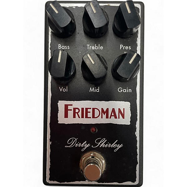 Used Friedman Dirty Shirley Overdrive Effect Pedal