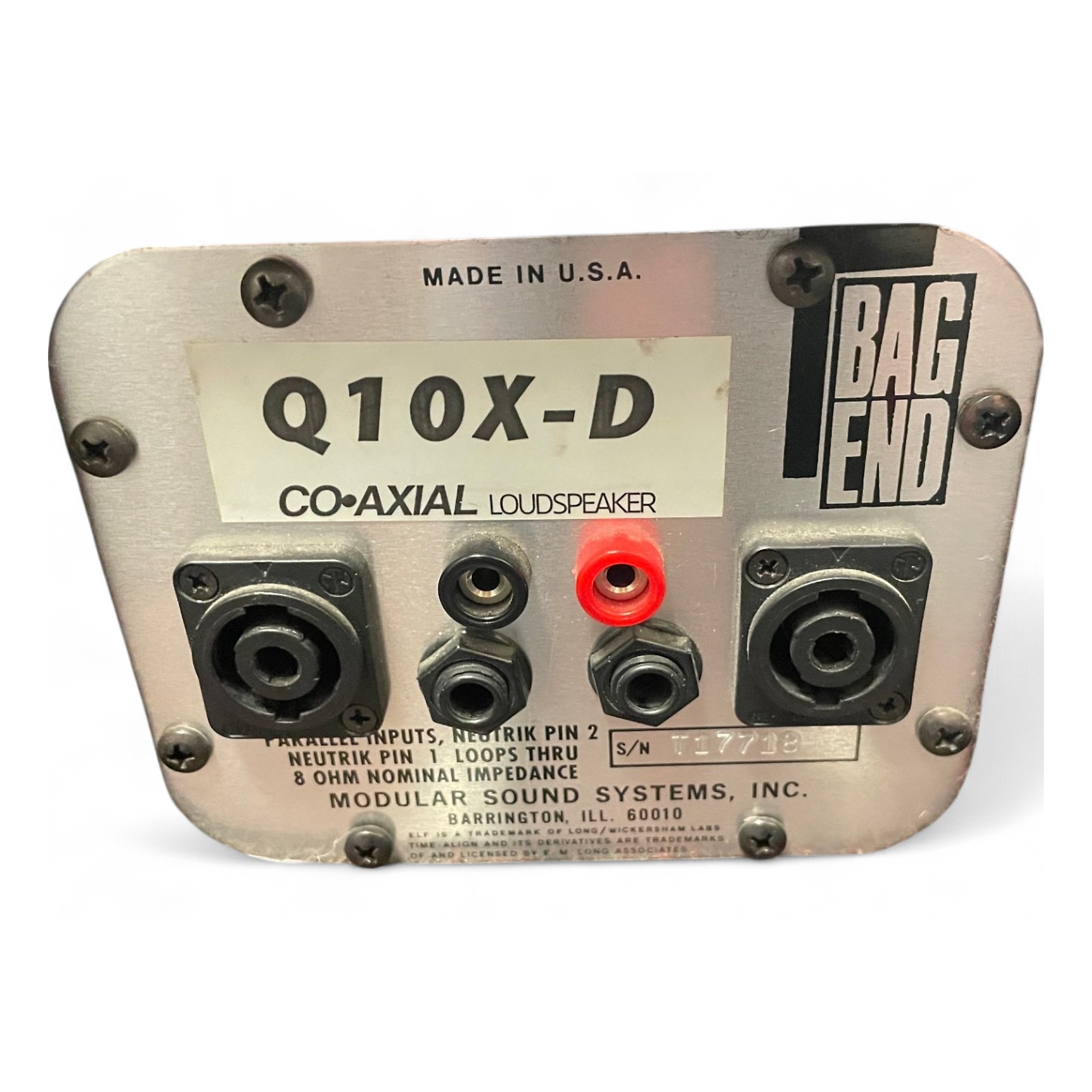 Used Bag End Q10X-D Bass Cabinet | Guitar Center