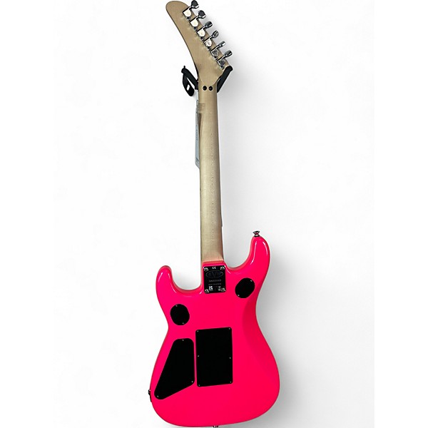 Used 2022 EVH 5150 STANDARD neon pink Solid Body Electric Guitar