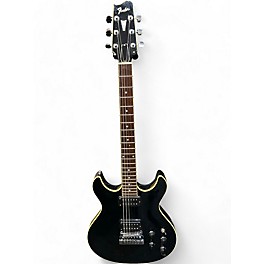 Vintage 1980s Fender Esprit Black Solid Body Electric Guitar