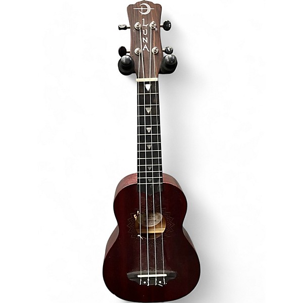 Used Luna uke vms rds red mahagony Ukulele