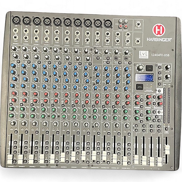 Used Harbinger L2404FX USB Unpowered Mixer