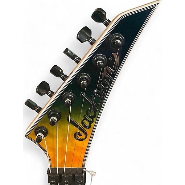 Used Jackson PRO SERIES SLA3Q amber blue burst Solid Body Electric Guitar