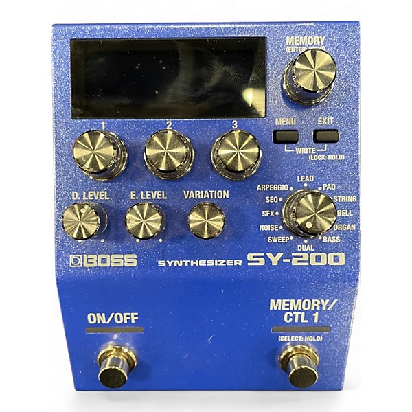 Used BOSS SY200 Effect Pedal