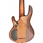 Used ESP LTD D6 6 String NATURAL SATIN RED Electric Bass Guitar