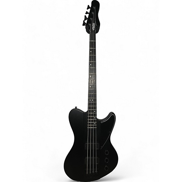Used Schecter Guitar Research ultra bass Black Electric Bass Guitar