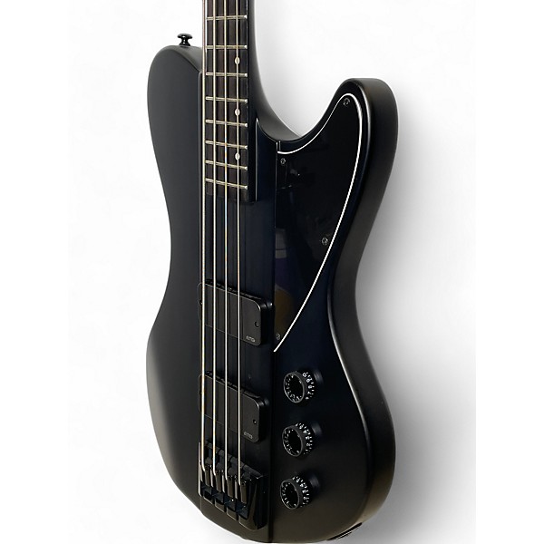 Used Schecter Guitar Research ultra bass Black Electric Bass Guitar