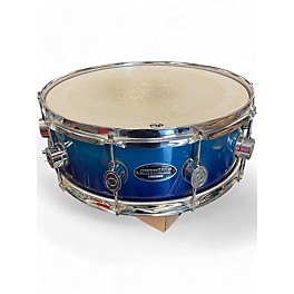 Used PDP by DW 14X5 Pacific Series Snare Blue Burst Drum