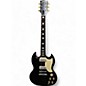 Used 2012 Gibson sg special '70s Tribute Black and White Solid Body Electric Guitar thumbnail