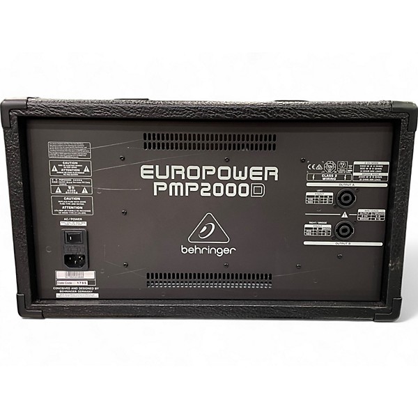 Used Behringer EUROPOWER PMP2000D Powered Mixer