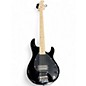 Used Sterling by Music Man STINGRAY 5 Black Electric Bass Guitar thumbnail