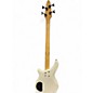 Used Rogue LX200BF White Electric Bass Guitar