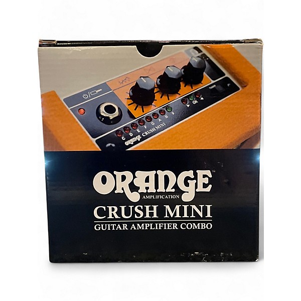 Used Orange Amplifiers Crush Mini Battery Powered Amp