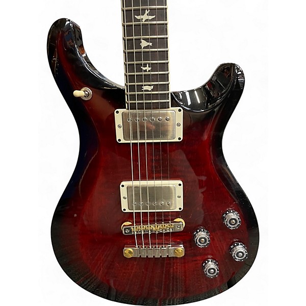 Used 2024 PRS S2 McCarty 594 fire red burst Solid Body Electric Guitar