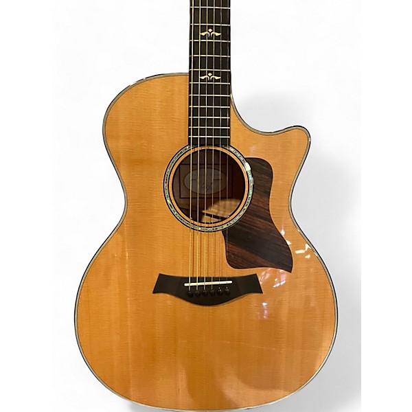 Used Taylor 614CE Natural Acoustic Electric Guitar