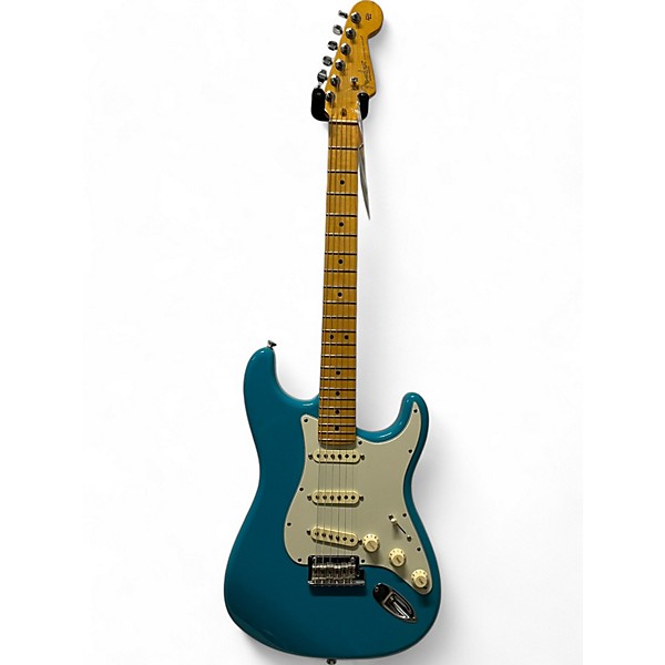 Used Fender American Professional II Stratocaster miami blue Solid Body Electric Guitar