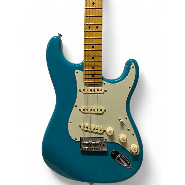 Used Fender American Professional II Stratocaster miami blue Solid Body Electric Guitar