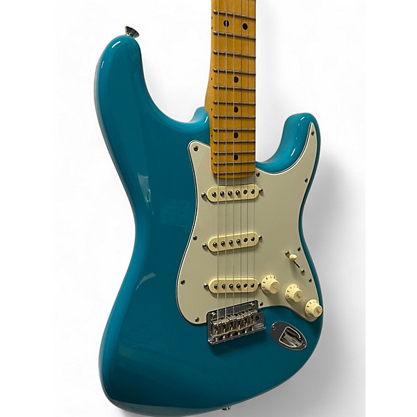 Used Fender American Professional II Stratocaster miami blue Solid Body Electric Guitar