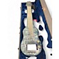 Vintage 1960s Magna Electronics Company Amerilhoa Lap Guitar and M-197 Amp Blue Pearl Solid Body Electric Guitar