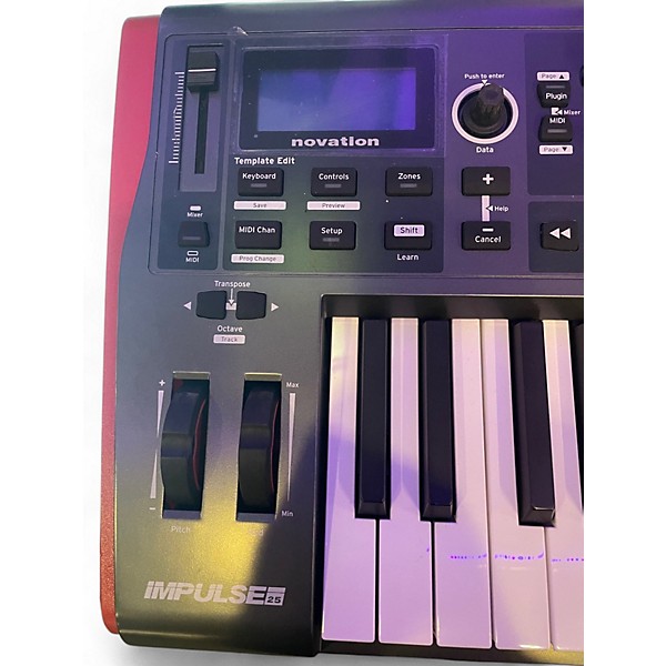 Used Novation Impulse 25 Key MIDI Controller