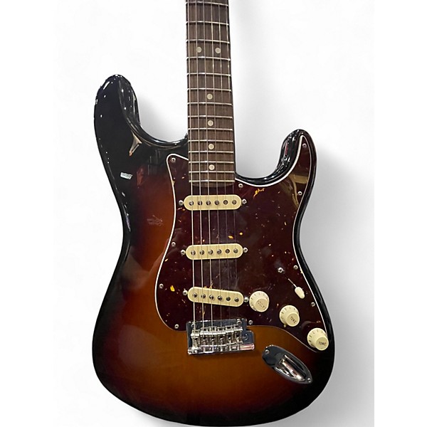 Used Fender American Professional II Stratocaster 3 Color Sunburst Solid Body Electric Guitar