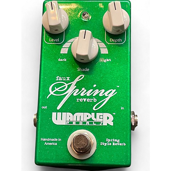 Used Wampler Faux Spring Reverb Effect Pedal