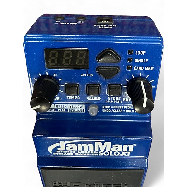 Used DigiTech JamMan Looper / Phrase Sampler Pedal