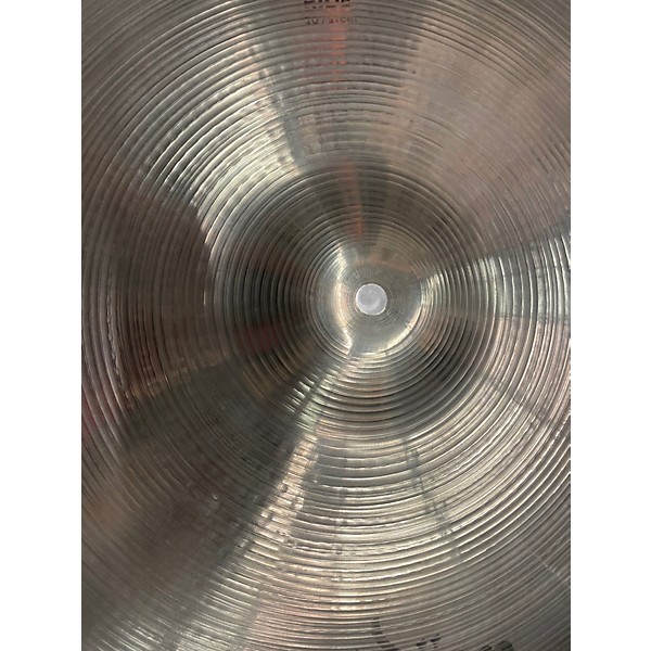 Used Zildjian 21in A PING RIDE BRILLIANT Cymbal