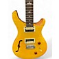 Used PRS SE Custom 22 Semi-Hollowbody Santana Yellow Hollow Body Electric Guitar