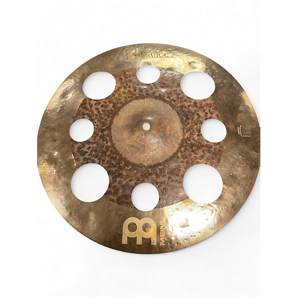 Used MEINL 16in BYZANCE DUAL TRASH CAN Cymbal